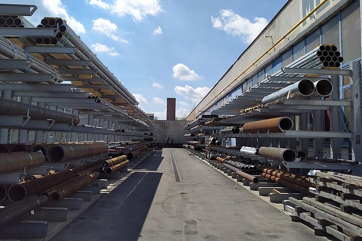 cantilever racking galvanized