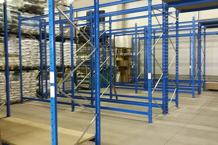 pallet racking frame protection
