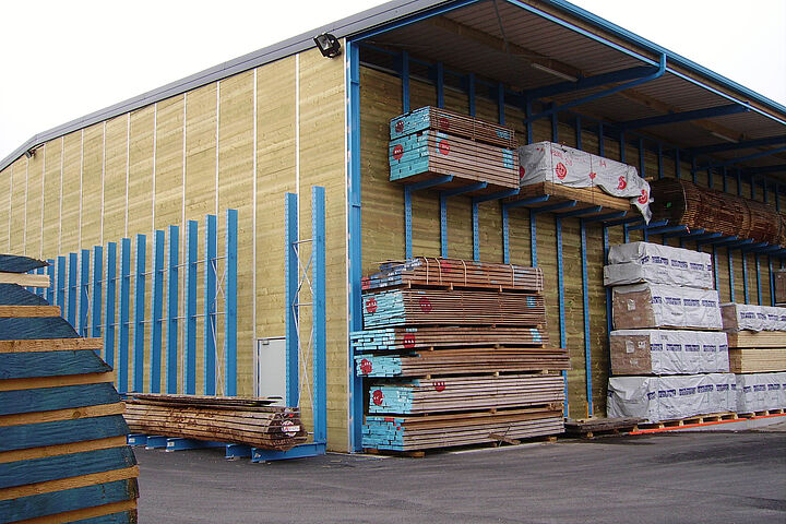 cantilever racking warehouse
