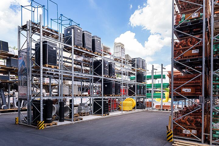 pallet racking, galvanized