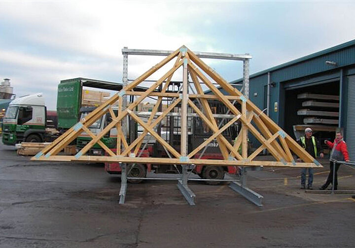 cantilever racking system, galvanized