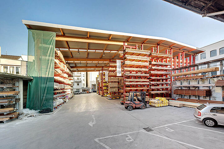 cantilever racking warehouse