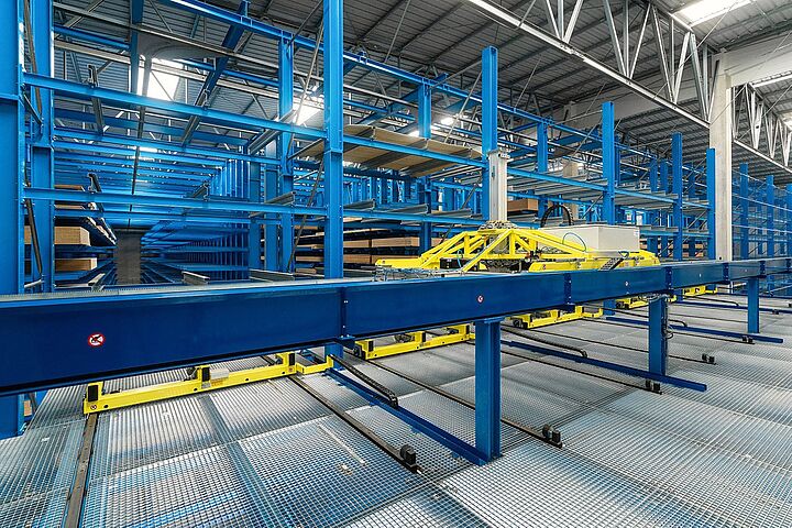 automatic warehouse timber storage