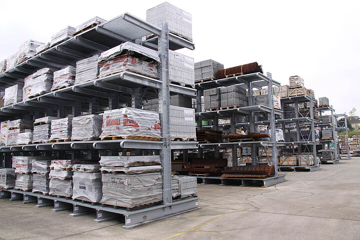 cantilever racking galvanized