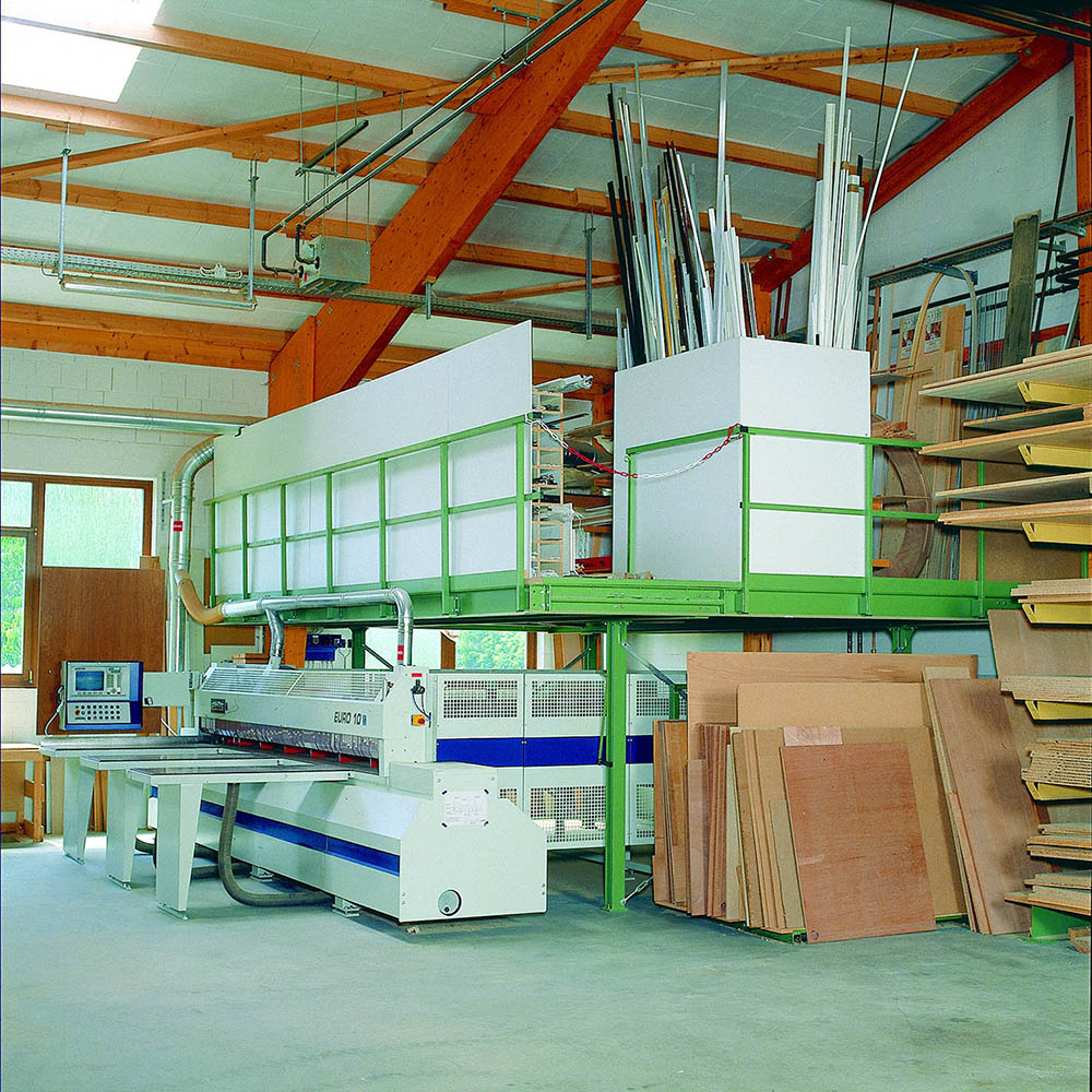 mezzanine floors for carpentries and joineries